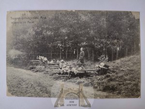 Orzysz, Arys, army during exercises 1908