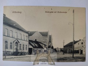 Wielbark near. Szczytno, Ortelsburg, Kirchenplatz 1914