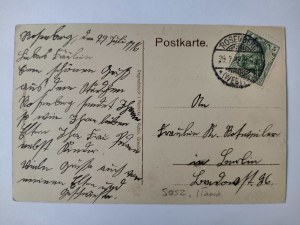 Susz k. Ilawa, Rosenberg, suburb 1918