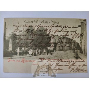 Susz k. Iława, Rosenberg, Kaiser Wilhelms Platz 1899