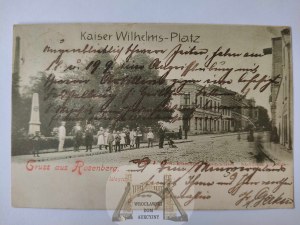 Susz k. Ilawa, Rosenberg, Kaiser Wilhelms Platz 1899