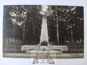 Elk, Lyck, Hindenburg monument circa 1925