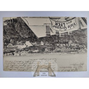 Ełk, Lyck, panorama z wieży ciśnień 1914