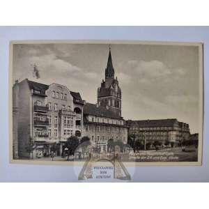Ełk, Lyck, Strasse der S.A. 1940