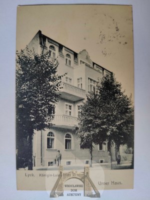 Elk, Lyck, tenement house, Koningin Luise Platz 6, 1913