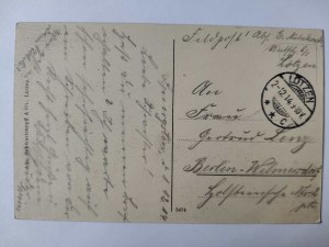 Elk, Lyck, destroyed steeling 1914