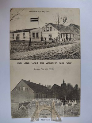 Grabnik near Elk, restaurant, school 1910
