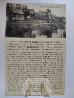 Lepaki Wielkie near Elk, birthplace of Michal Pogorzelski 1907