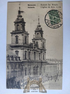 Warsaw, Holy Cross Church 1913