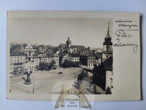 Warsaw, Castle Square circa 1940.