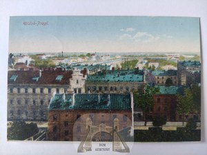 Warsaw, Praga, panorama 1916