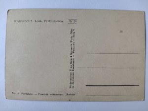 Warsaw, Krakowskie Przedmieście ca. 1930
