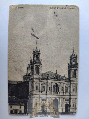 Warsaw, All Saints' Church ca. 1910