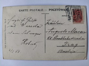 Warsaw, Krakowskie Przedmieście 1908