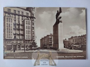 Warsaw, aviators monument, photographic 1936