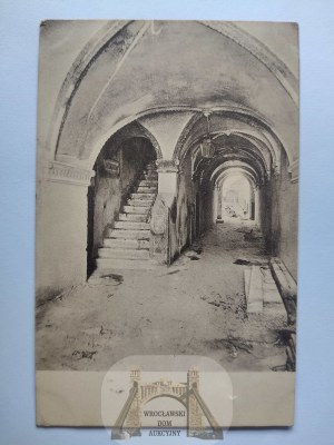 Warsaw, hallway in the building of the Society for Monuments of the Past 1912