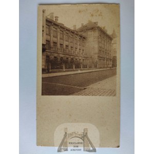 Warszawa, Politechnika, Wydział Architektury, ulica Koszykowa 55, ok. 1925