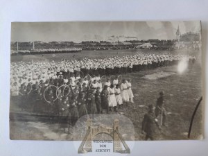 Warsaw, Pole Mokotowskie, Rally of Falcons, photograph circa 1930.