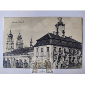Mława, Rynek, niemieccy żołnierze 1915