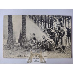 Mława, punkt artylerii ok. 1915