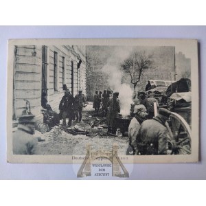 Mława, niemieckie wojsko 1915
