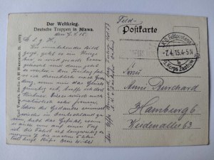 Mlawa, German army 1915