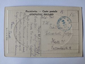 Plock, German hills, monument, embossed ca. 1910