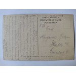 Płock, most pontonowy, statek ok. 1915