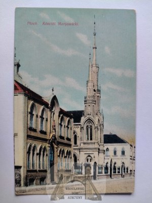 Plock, St. Mary's Church ca. 1915