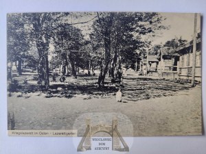 Modlin, war hospital, barracks ca. 1915