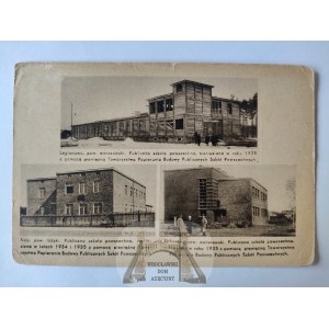 Legionowo, Zaborów, Kały, Publiczne Szkoły Powszechne, budowa 1935