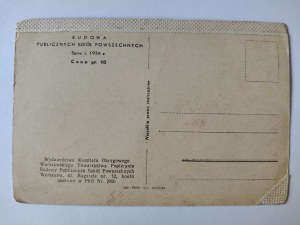 Legionowo, Zaborowo, Kaly, Public Common Schools, construction 1935