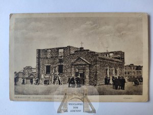 Rembertów, church and construction of parish house 1939