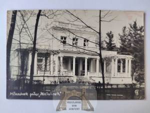 Milanowek, palace, photographic 1938