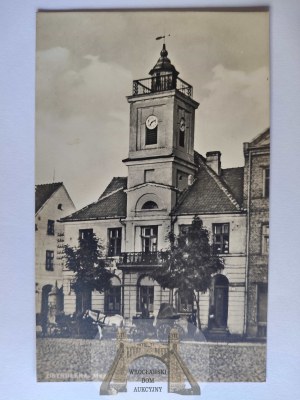 Ostroleka, city hall, photographic, ca. 1935