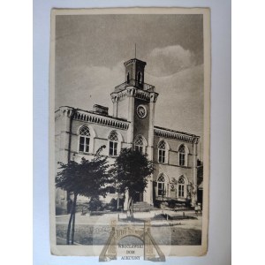 Ciechanów, ratusz 1944