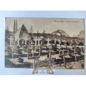 Młodzieszyn k. Sochaczew, cmentarz i pomnik wojenny ok. 1915