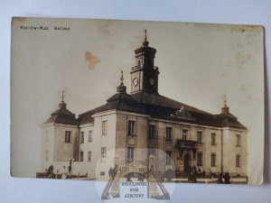 Ostrów Mazowiecka, town hall ca. 1925
