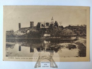 Czersk k. Góra Kalwaria, Piaseczno, church, castle ca. 1930