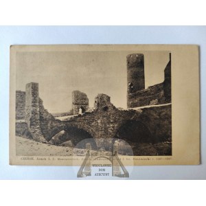 Czersk k. Góra Kalwaria, Piaseczno, ruiny zamku ok. 1935
