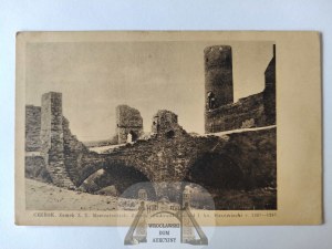 Czersk near. Góra Kalwaria, Piaseczno, castle ruins ca. 1935