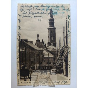 Radom, ulica Żeromskiego, kościół 1940