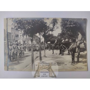 Lublin, generał Mackensen, przemarsz wojsk austriackich 1915