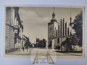 Lublin, Theaterstrasse, church, occupation 1942
