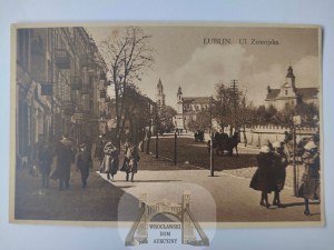 Lublin, Zamojska Street ca. 1920