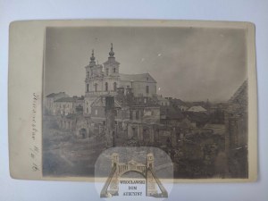 Krasnystaw, burned city 1916