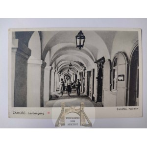 Zamość, podcienia 1941