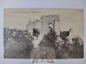 Bochotnica near Kazimierz Dolny, castle ruins ca. 1910