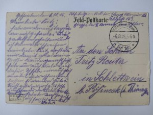 Suwałki, Hindenburg visit 1915