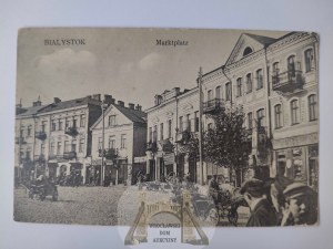 Bialystok, Market Square ca. 1915